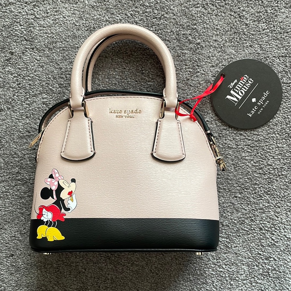 NWT Kate Spade Disney Minnie Mouse Dome Crossbody
